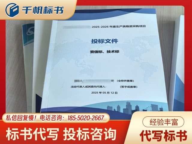 电力太阳能电站标书代写